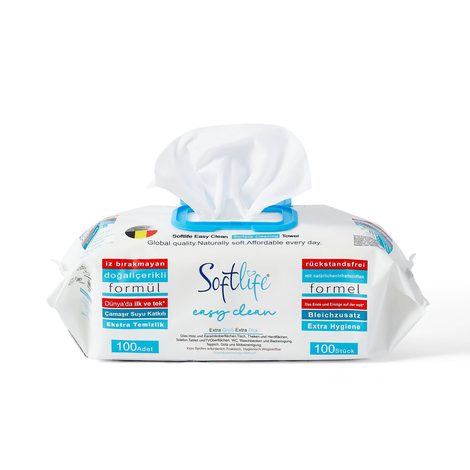 Surface Cleaning Wipes with Bleach